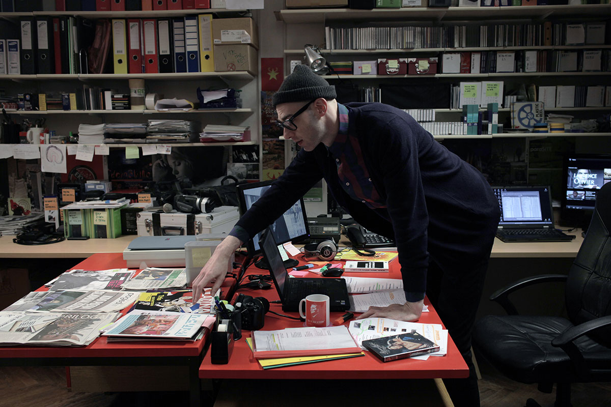 My Name Is Janez Janša, still from the movie: Dražen Dragojević. Photo: Darko Herič