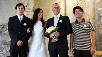 Poroka Marcela Okretic in Janez Janša (Davide Grassi)